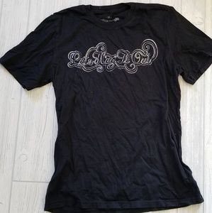 Entourage black tee let's hug it out M